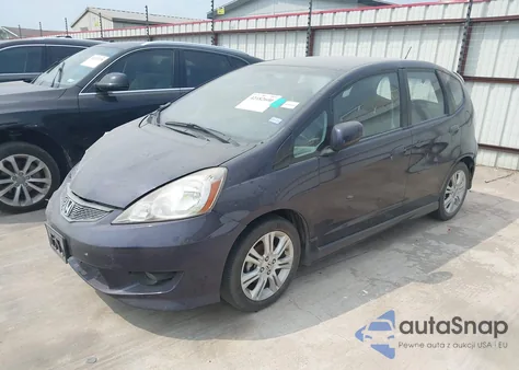 2010 Honda Fit Sport from USA, damaged, VIN JHMGE8H43AC012776